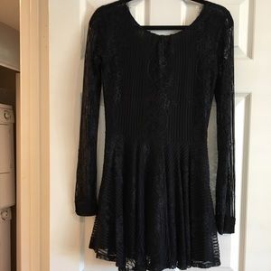 For love and lemons low back lace dress!